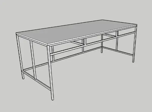 Stainless Steel Sorting Bench 